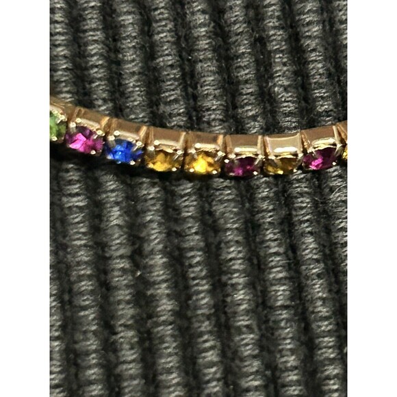 J Crew Jeweled Stretch Bracelet Set Of 3 - Picture 3 of 7